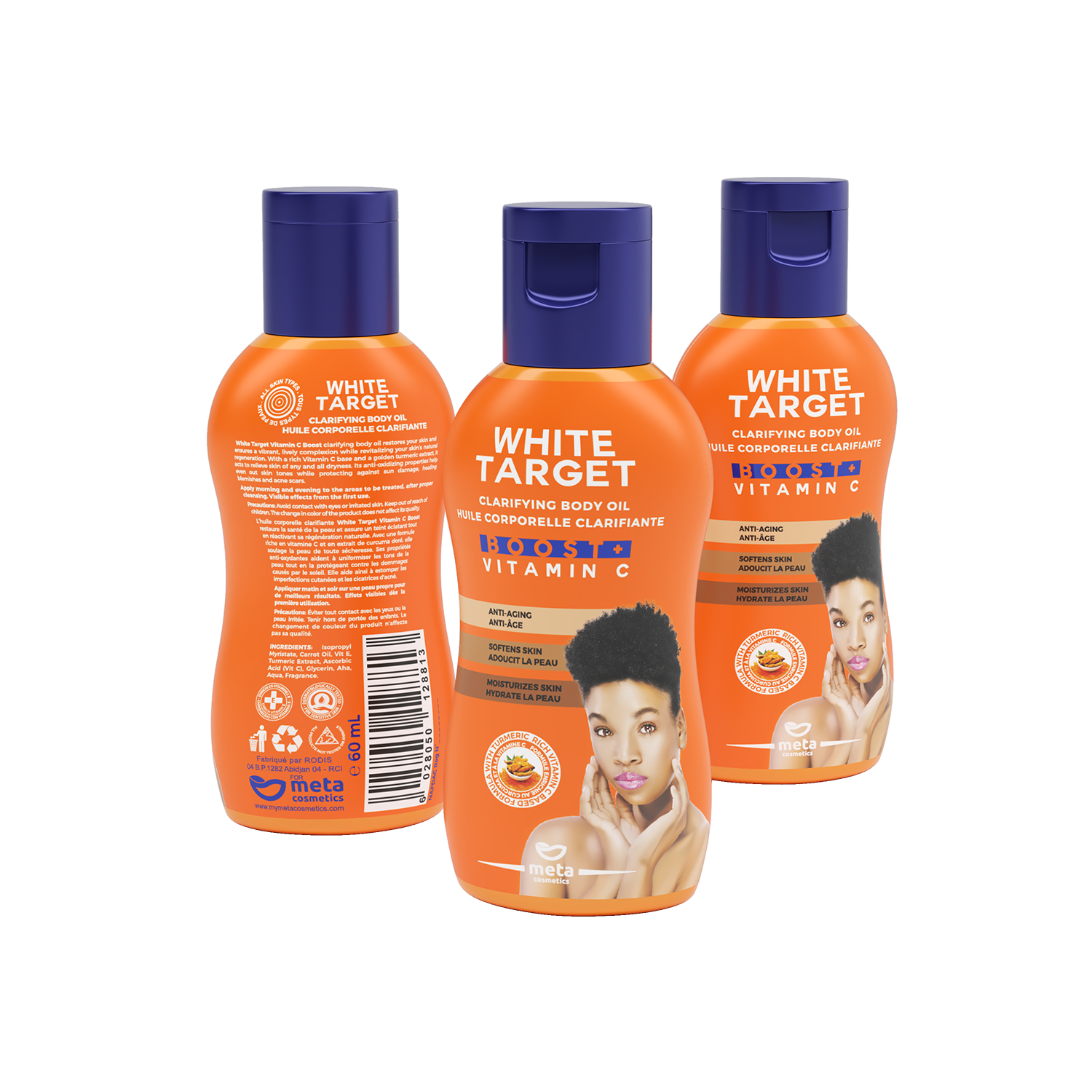 White Target Meta Cosmetics